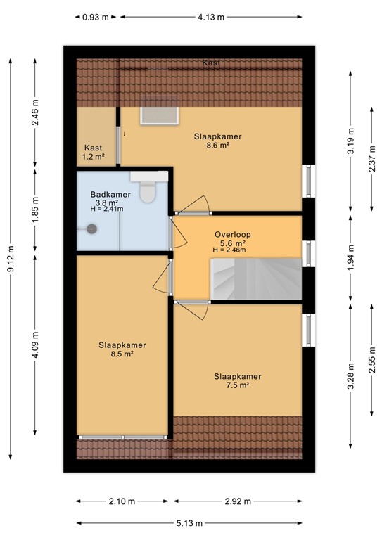 mediumsize floorplan